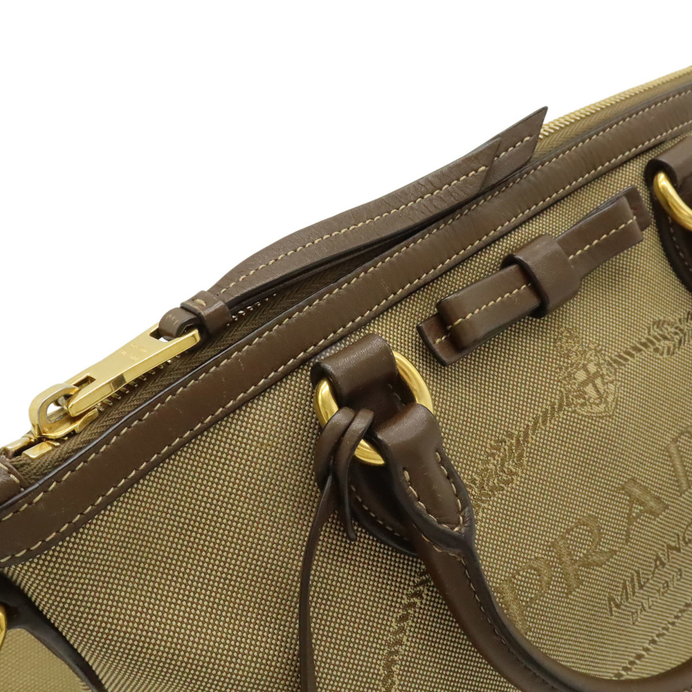 PRADA Brown Leather Shoulder Bag - Picture 8 of 10
